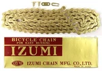 Izumi Gold 1/8" 116L Single-speed Bmx Track Fixed Gear Bicycle Chain. Fixed Price $23.50.