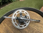 Takagi Cranks Sugino Spider Suntour Chainwheel Tange Bottom Bracket Mongoose Bmx. Fixed Price $307.96.