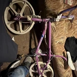 Gt Performer 1986 Vintage Bmx Bike 20 Purple/white Mag Wheels Pegs. Fixed Price $2500.00.