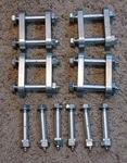 Lippert Heavy Duty Tandem Rv Axle Attaching Parts Kit - 162324. Fixed Price $119.00.