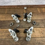 Vintage Shimano Deore Lx BR-M650 Cantilever Brakes Set Silver F/r Mtb 90S Japan. Fixed Price $44.99.