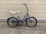 Vintage 1970S Schwinn Stingray Fair Lady Muscle Bike Flower Banana Seat Original. Fixed Price $209.97.