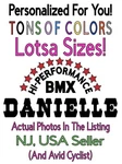 Personalized Hutch Hi Performance Bmx Die Cut Vinyl Decal Cycling Freestyle. Fixed Price $25.99.