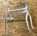 Nos Skyway Streetstyler Frame, Fork, Handlebar, Seatpost Set White Bmx Japan. Fixed Price $2199.99.
