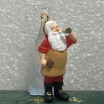 Hallmark Ice-cold Coca-cola Santa W/coke Sculpture Miniature Brand New 1997. Fixed Price $12.97.