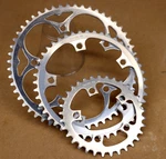 New Takagi Touring Triple Chainrings 85-130 Bcd 33-45-52T Vintage Japanes Nos. Fixed Price $99.95.