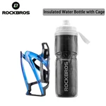 Rockbros Insulated Water Bottle With Cage 750ML Bike Kettle And Pc Holder. Fixed Price $16.14.