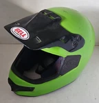 Vintage Bell Mx-pro Cross Helmet Green Motorcycle Dirt Bike Bmx. Fixed Price $179.00.
