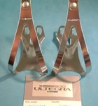 Shimano Large Ultegra 600/DURA Ace Road Toe Clips New Nos Vintage- 3 Bolt- Nib. Fixed Price $63.99.