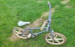 1986 Mongoose FS-1 Bmx Bike Battleship Gray Original Survivor 4130 Chromoly. Fixed Price $3500.00.
