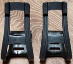 Vintage Cateye TC-200 Toe Clips, Black. Fixed Price $11.00.