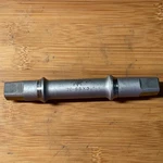 Campagnolo Nuovo Record Triple Italian Bottom Bracket Spindle 70-SS X 3 124.5MM. Fixed Price $84.00.