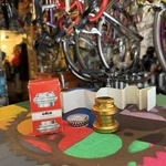 Nos 1980'S Rare Edco Competition Gold 1" Italian Threaded Headset - Campagnolo. Fixed Price $402.13.
