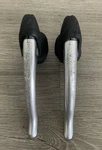 Campagnolo Nuovo Record Brake Levers Non-aero Ame Hoods. Fixed Price $40.00.