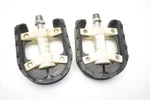 Wellgo LU-861 Mountain Atb Bicycle White Composite Body Platform Pedals 9/16". Fixed Price $24.00.