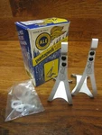 Nos Ale Toe Clips - Silver Anodized Alloy Medium 97 L.d.. Fixed Price $19.99.