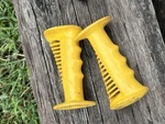 Vintage Old School Bmx Grips Cobra Oakley 3 Fuan 8 Yellow Survivor Original. Fixed Price $34.95.