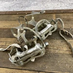 Vintage Kyokuto Pro Ace Kkt-pa Pedals W Christophe Toe Clips Straps Japan Fuji. Fixed Price $23.45.