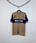 Santini Molteni Team Italian Vintage Wool Cycling Jersey Short Sleeve 2001 Xxxl. Fixed Price $125.00.