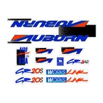 Auburn 1992 CR-20S Decal Set For Green Frame. Fixed Price $58.28.