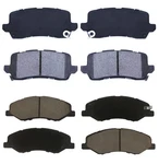 Ceramic Disc Brake Pads Set Front Rear 2018-2020 Honda Odyssey. Fixed Price $102.99.