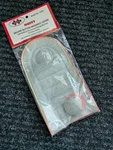 Huffy Silver Glitter Bicycle Sissy Bar Headrest Cover Nos Vintage *rail. Fixed Price $150.00.
