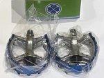 Victor Nos Blue VP747 Beartrap Clover Pedals 9/16 Old School Bmx Bike Suntour Gt. Fixed Price $98.36.
