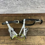 Vintage Shimano Toe Clips Large 3-HOLE Straps Japan Dura Ace 600 Road Pedal. Fixed Price $37.99.