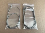 Fits 1985-1989 Mongoose Clear Brake Cables Old School Bmx Californian Kos Team. Fixed Price $30.00.