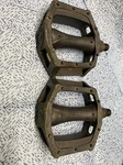 Old School Bmx Pedals VP-570 Freestyle 1/2 In Black Og Fits 80S Performer. Fixed Price $25.00.