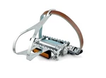 Components Pedal, Retro Platform VP-366T With Half Footrest And Leather Strap. Fixed Price $33.61.