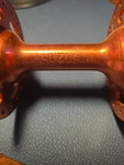 Vintage Suzue Front Hub Lite Red Bmx. Fixed Price $50.00.