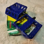 Peregrine Bmx Gt Racing Platform Flatland Bike Pedals 1/2 Dark Blue Nosfitopc. Fixed Price $325.00.
