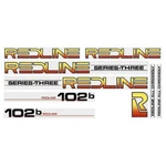 1984 Redline 102B Series-three (black) Decal Set. Fixed Price $39.95.