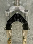 Marzocchi Xc 600 World Champion Suspension Fork With An Brace Mtb 90. Fixed Price $179.73.