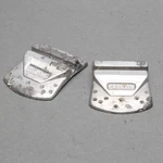 Pavarin Alloy Slot-type Nail-on Cycling Cleats (used, No Nails). Fixed Price $17.99.