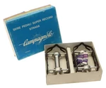 Campagnolo Super Record Strada 4021 Road Pedals 9/16" Titanium Spindle Nos Nib. Fixed Price $386.99.