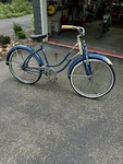 Goodyear Hi-way Patrol Woman Bicycle, 1950 W/ New Departure Hubs, Tires. Fixed Price $240.00.
