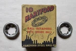 Vintage Nos Pair Of Musselman Bicycle #13 Hartford Front Axle Ball Bearings. Fixed Price $10.00.