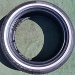 255/50R21 Goodyear Eagle NCT5 Tire Rolls Royce Phantom Stripe Whitewall. Fixed Price $679.15.