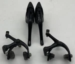 Dia Compe Brs Edge Caliper Brakes + Aero Levers Black Lightning Set Front Rear. Fixed Price $59.49.