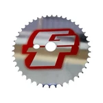 44T Gt Bmx Chain Disc Crank - Chrome/red. Fixed Price $30.00.