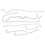 Brake Line Kit Complete Knee Action Front 1/4 Tubes 1940 Chevrolet Car Oe 7PC. Fixed Price $187.00.