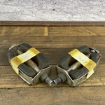 Vintage Schwinn Bow Pedals Pair Bicycle Metal Rubber Block 1/2 Panther Dx. Fixed Price $40.79.