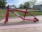 1988 Gt Performer Bmx Raspberry Frame Fork Set Old School Bike Survivor 80. Fixed Price $999.00.