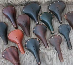 Vintage Brooks Roadbike Saddle Leather B17 B15 Teampro Raleigh Tour Bicycle Seat. Fixed Price $110.00.