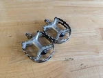 Suntour Xc-ii Pedals 9/16 Black Silver Vintage Mtb Made Japan. Fixed Price $89.99.