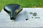 Schwinn Bicycle Seat Saddle, Black Mesinger 85 W/ Post - Collegiate 1970S. Fixed Price $39.99.