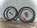 20" X 3" Front & Rear Wheel West Coast Chopper Jesse James Rim Tire Tube Schwinn. Fixed Price $102.66.