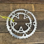 Vintage Campagnolo 42/30T Chainring Set 135/74 Bcd Triple 5-ARM Italy Road Bike. Fixed Price $71.99.